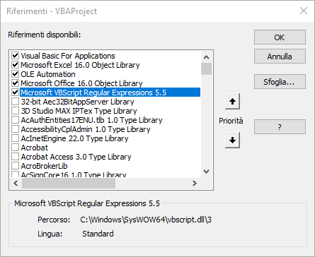 RegExp in VBA