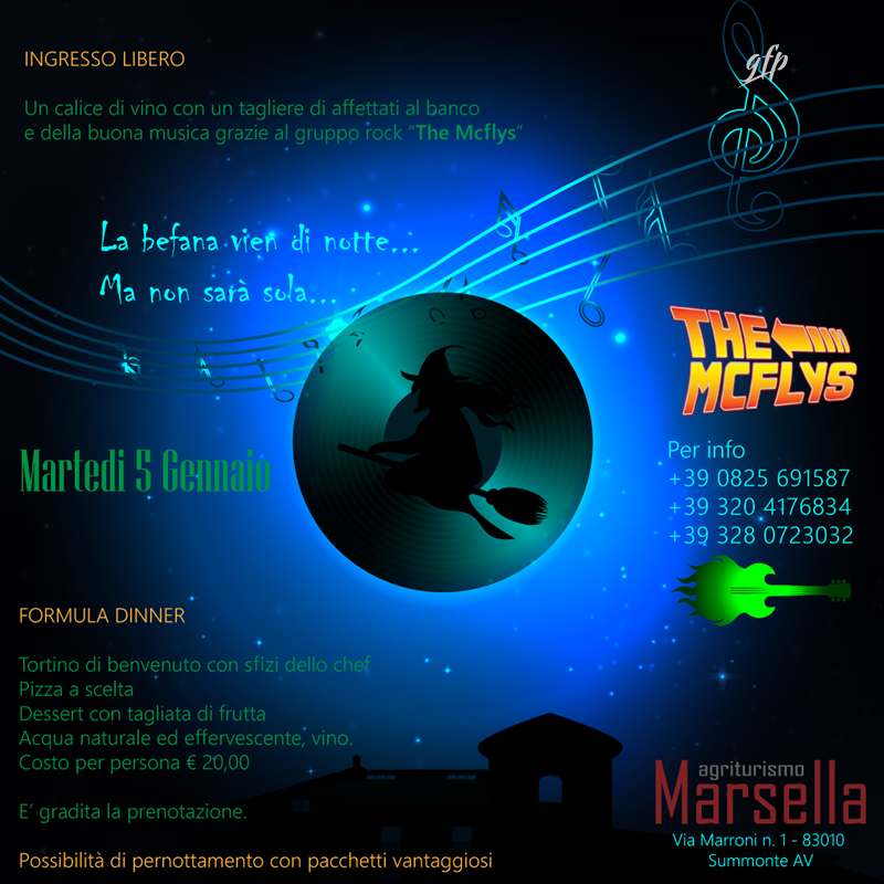 Flyer befana 2016