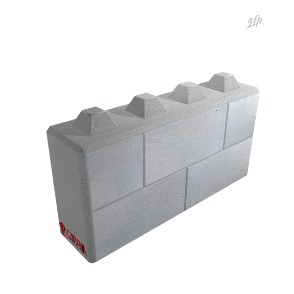 Logo Block Art e rendering 3D delle casseforme