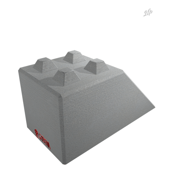 Logo Block Art e rendering 3D delle casseforme