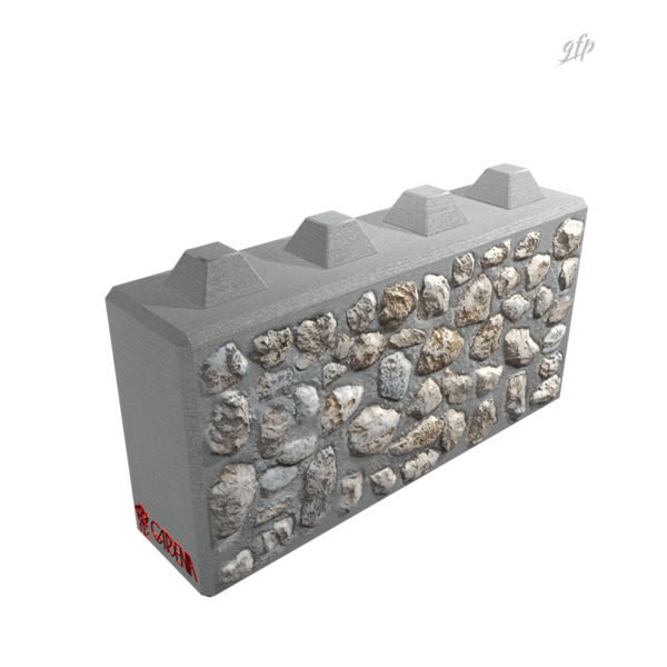 Logo Block Art e rendering 3D delle casseforme