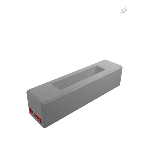 Logo Block Art e rendering 3D delle casseforme