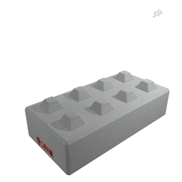 Logo Block Art e rendering 3D delle casseforme