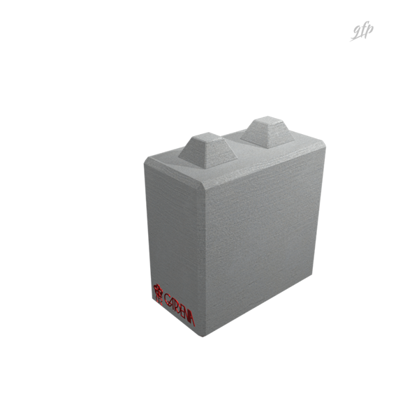 Logo Block Art e rendering 3D delle casseforme