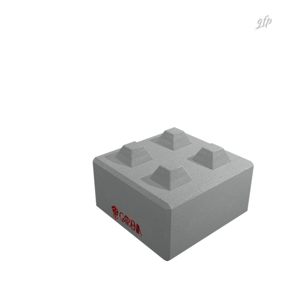 Logo Block Art e rendering 3D delle casseforme