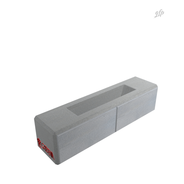 Logo Block Art e rendering 3D delle casseforme