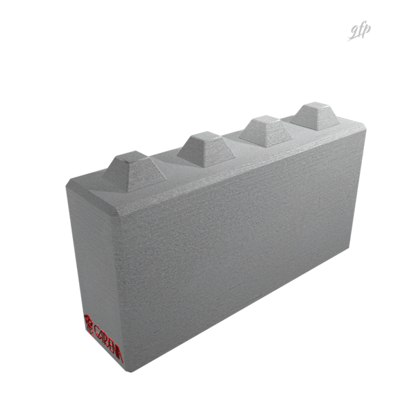 Logo Block Art e rendering 3D delle casseforme