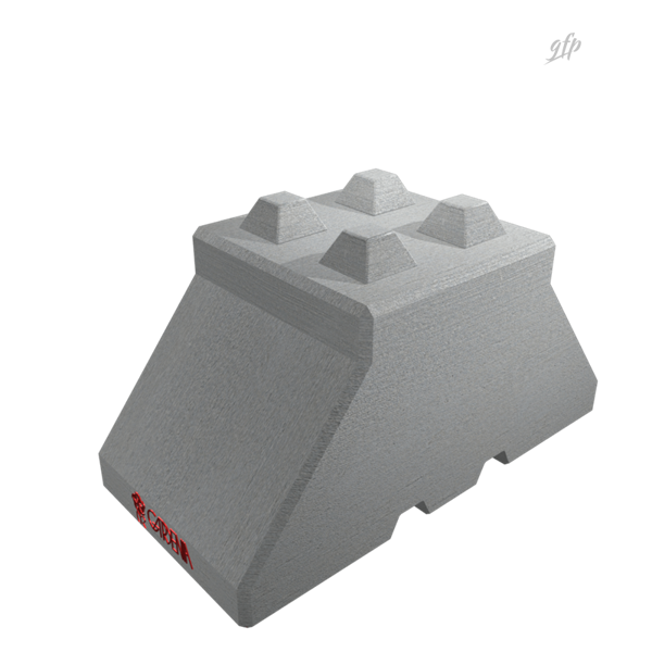 Logo Block Art e rendering 3D delle casseforme