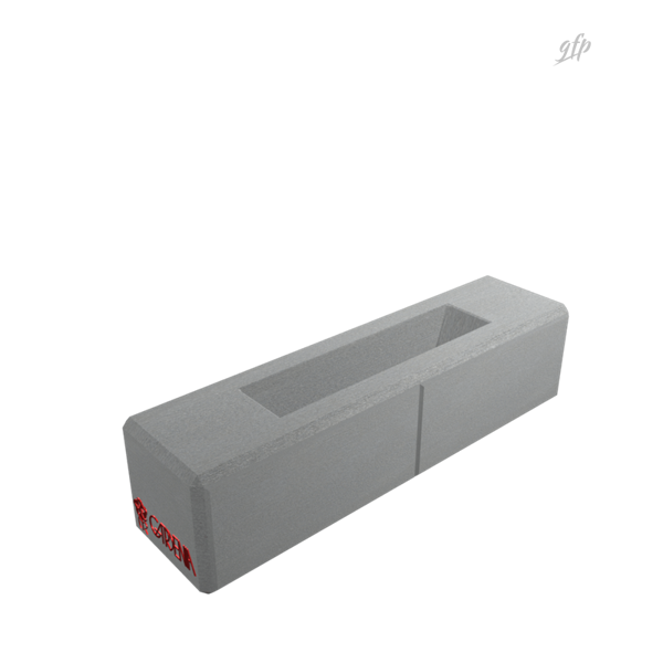 Logo Block Art e rendering 3D delle casseforme