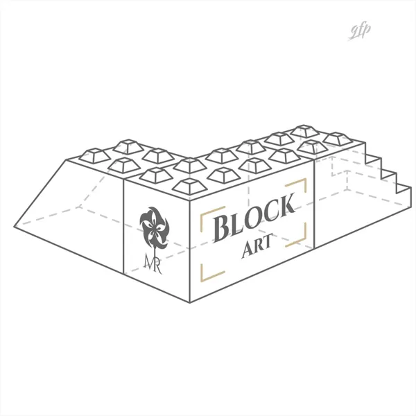 Logo Block Art