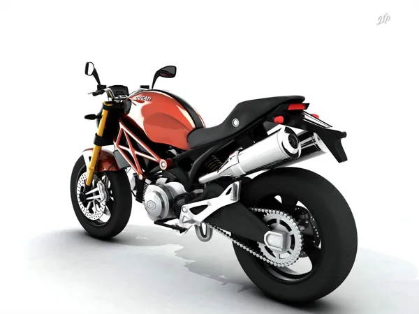 Rendering Ducati Monster