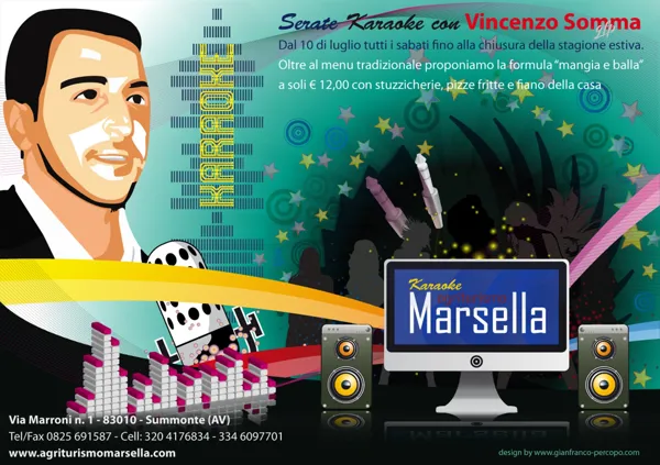 Flyer serate karaoke